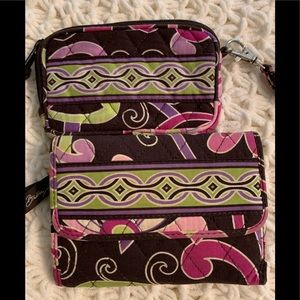 Vera Bradley wallet and coin purse combo!